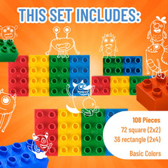 Strictly Briks colorful block row sparks imaginative city-building play