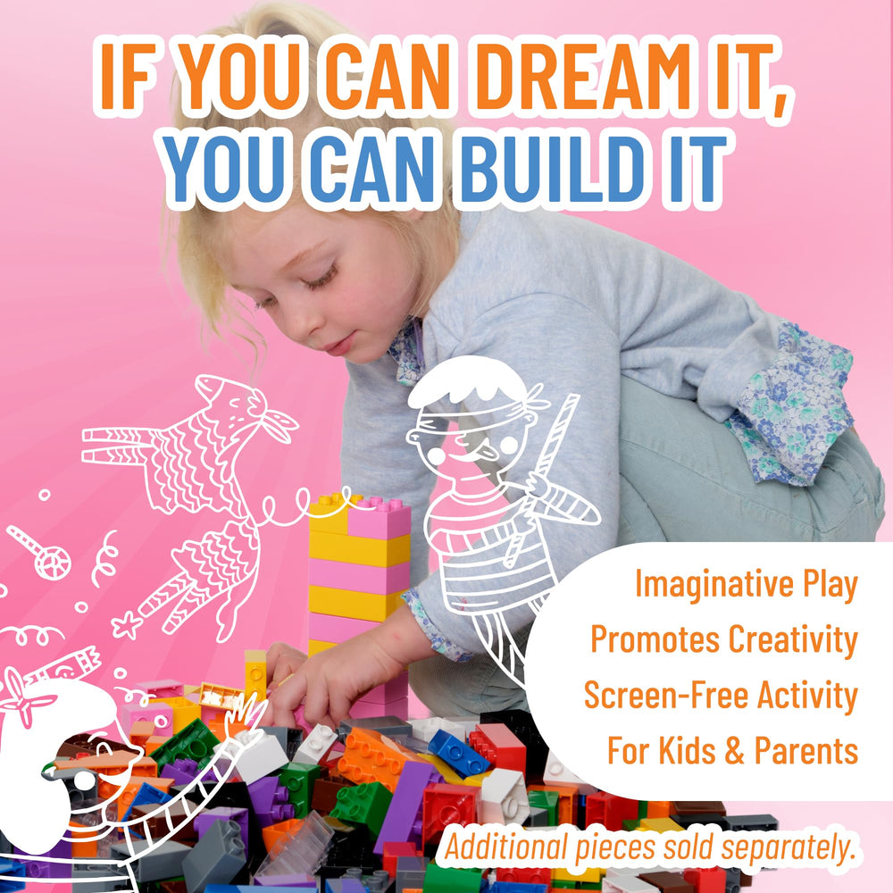 Strictly Briks durable silicone surface resists rough toddler handling