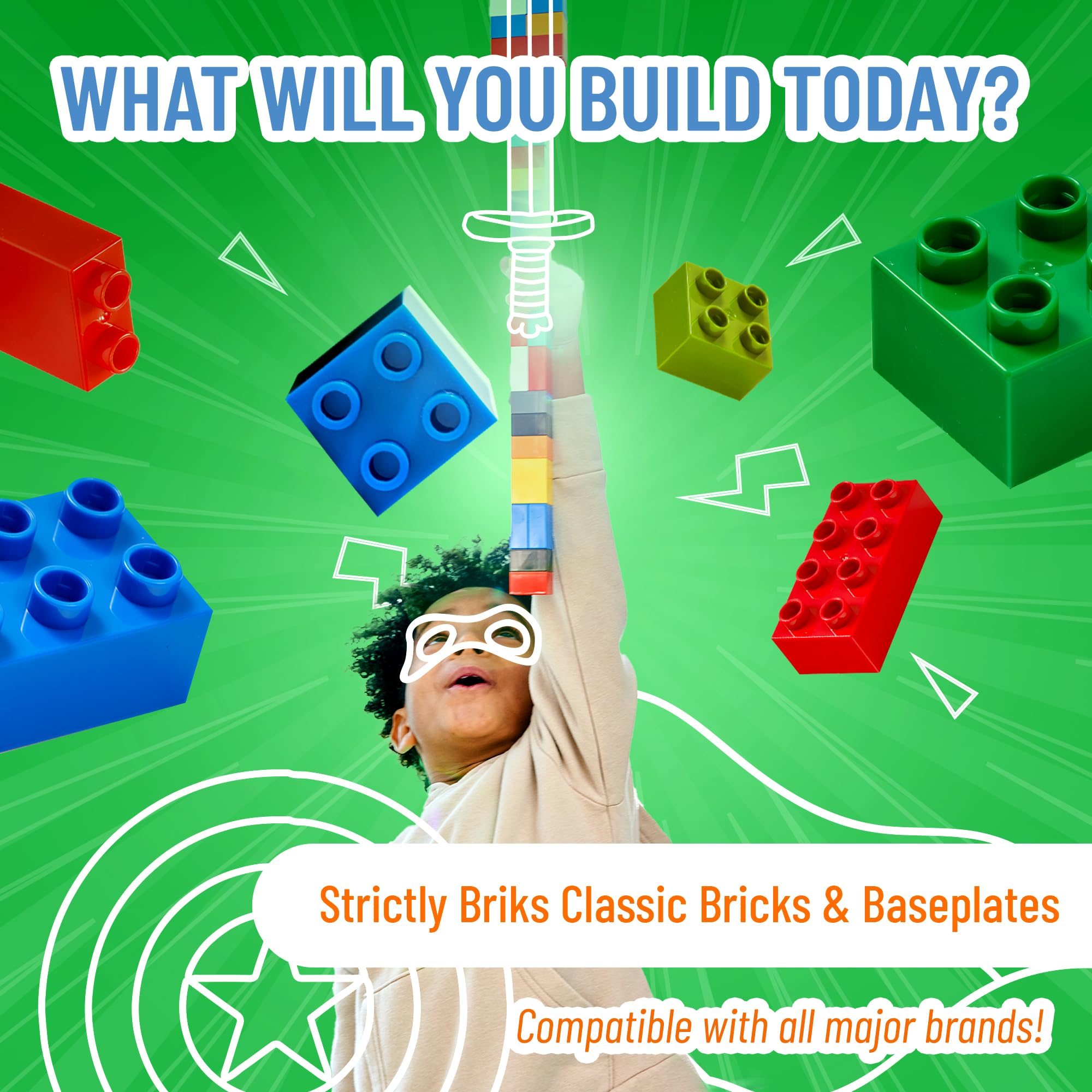 Strictly Briks baseplates as an Easter gift idea for budding builders