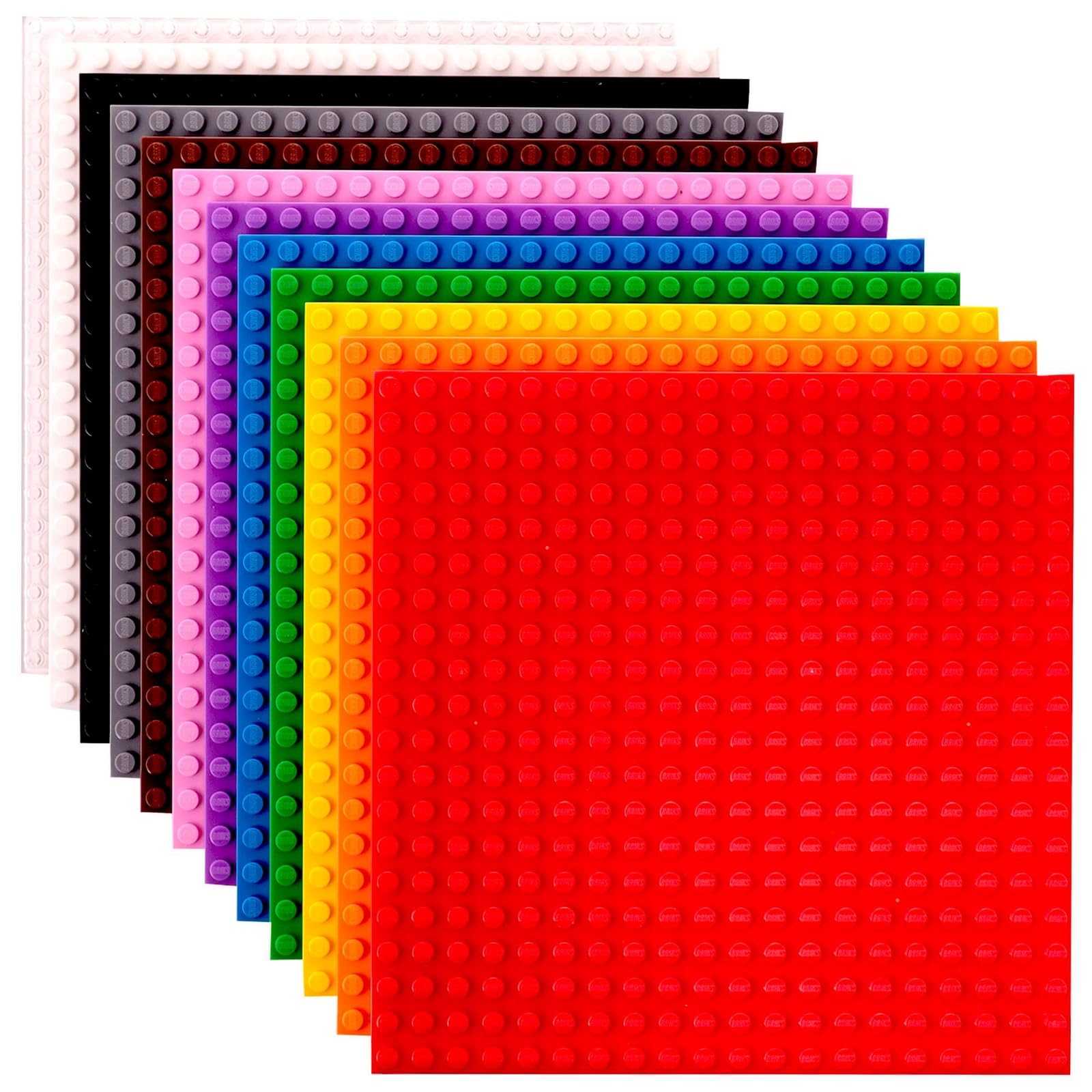 Easy-assembly Strictly Briks baseplates speed up setup for kids projects
