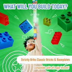 Strictly Briks rainbow baseplates make a perfect kids Easter gift.