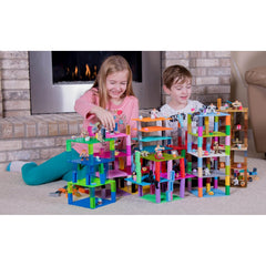 Strictly Briks stackable system turns tiny bricks into display-ready scenes.