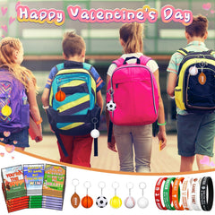 Strolfay classroom valentines party favors ready for event