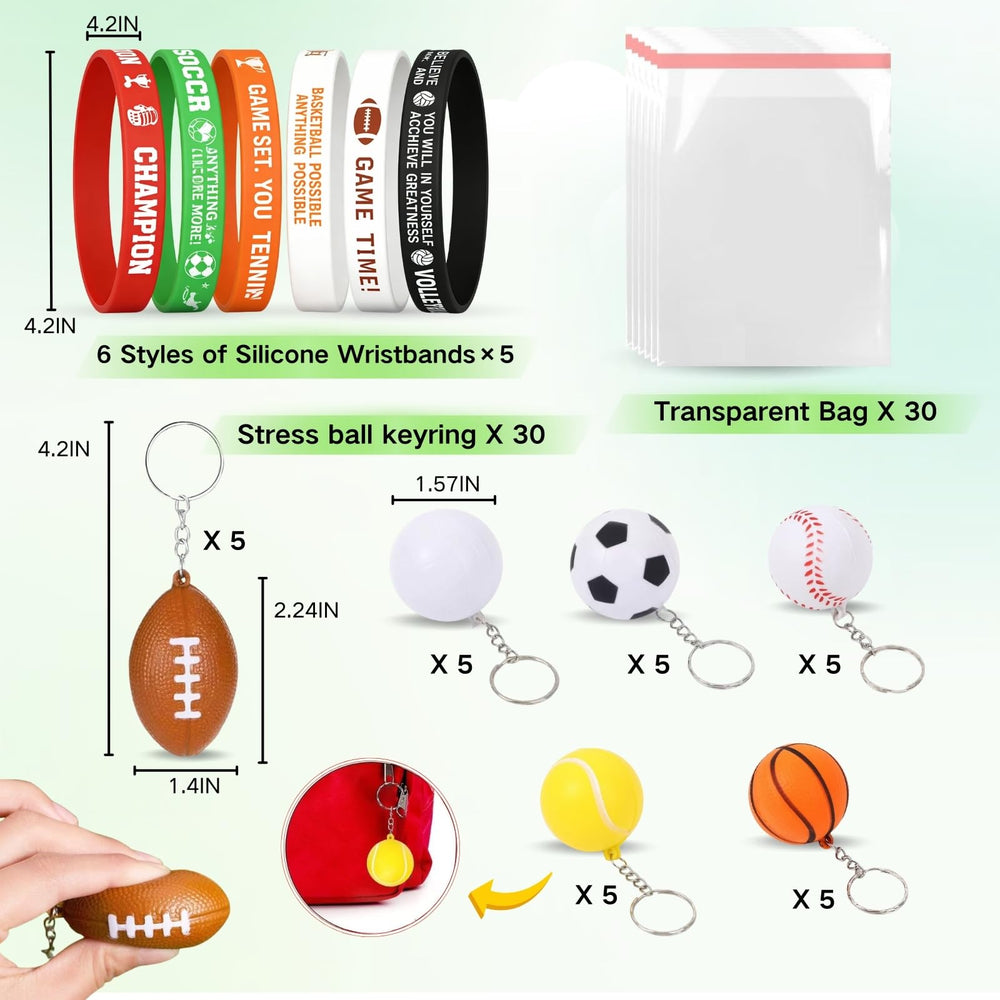 Strolfay silicone wristbands sport-themed for durable kid-friendly wear