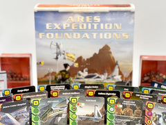 Stronghold Ares Expedition Foundations phase cards guide turn flow