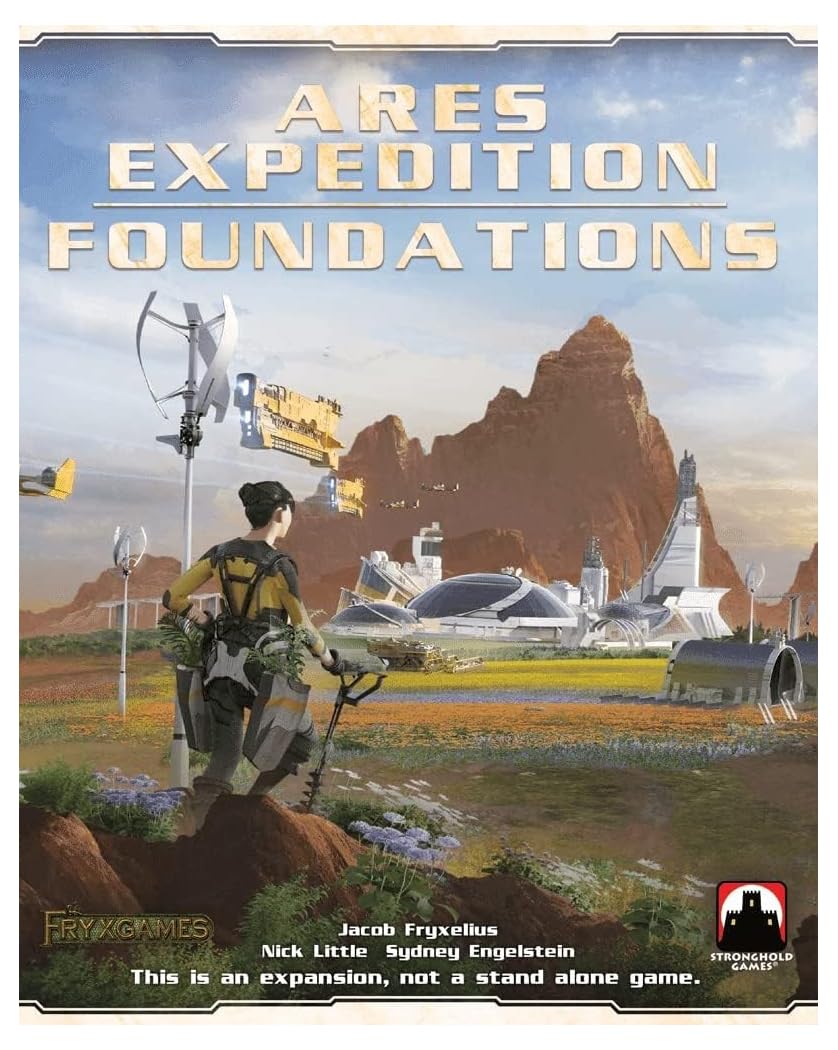 Stronghold Ares Expedition Foundations player boards expand six-player setup options
