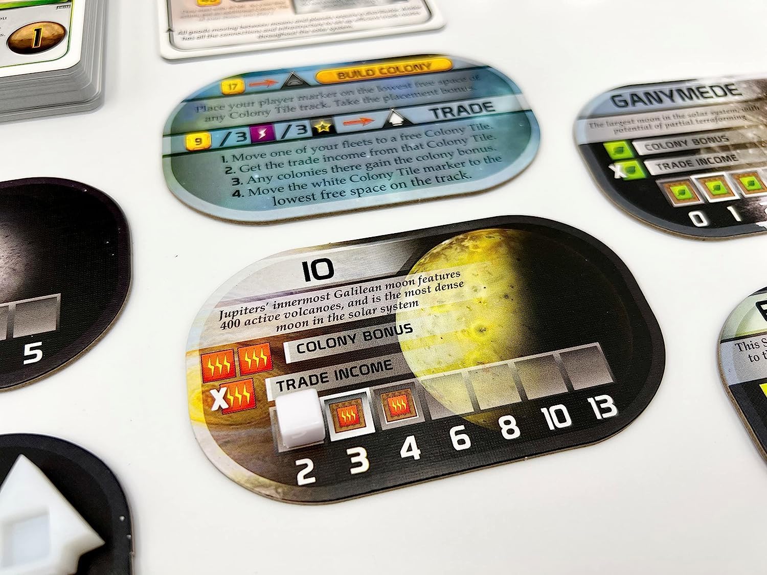 Stronghold Games Terraforming Mars: Colonies map-art—attractive visuals on the board.