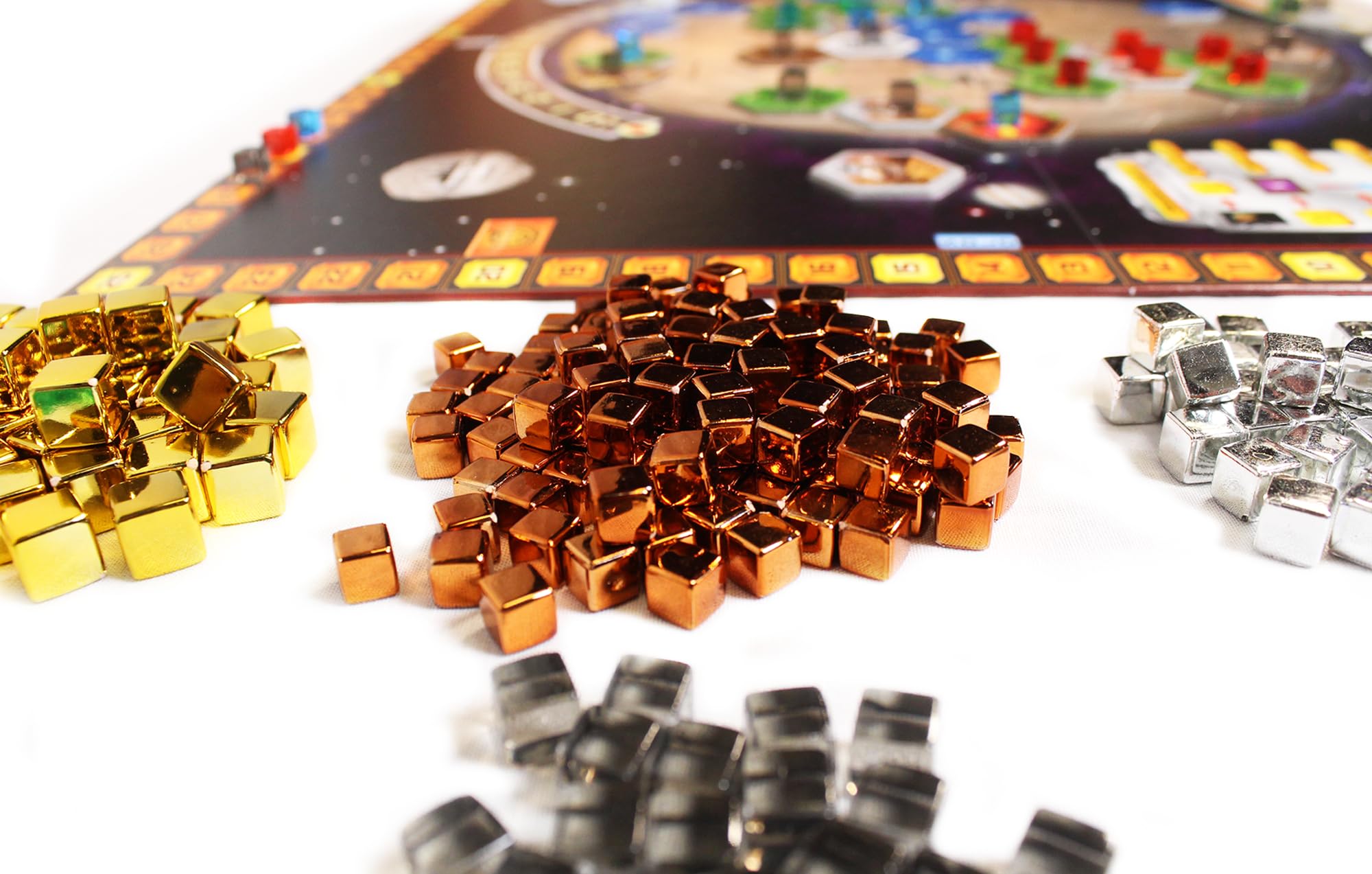 Stronghold Games Terraforming Mars ocean tiles in play