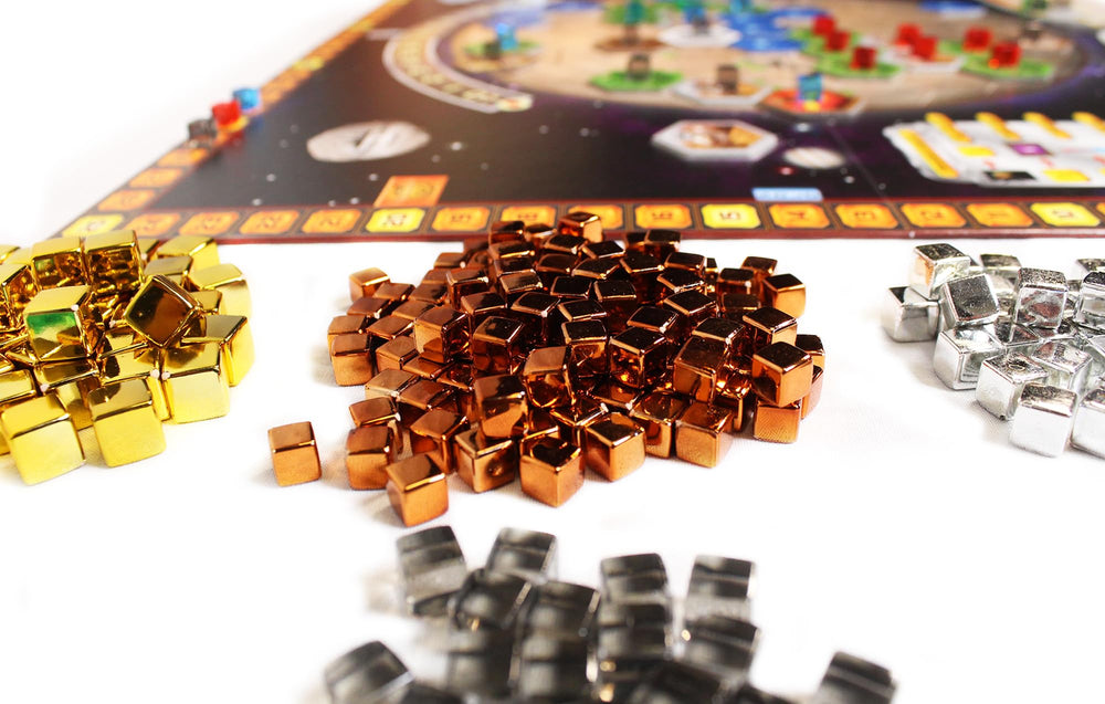 Stronghold Games Terraforming Mars ocean tiles in play