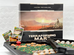 Stronghold Games Terraforming Mars Small Box storage and project cards support organized play.