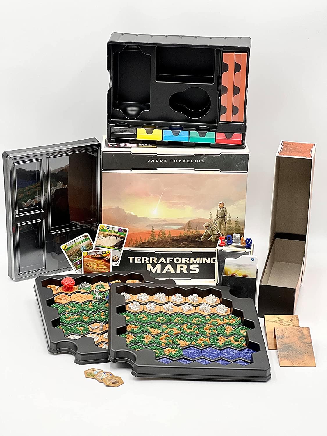Terraforming Mars Big Box tiles create a visual centerpiece on your table