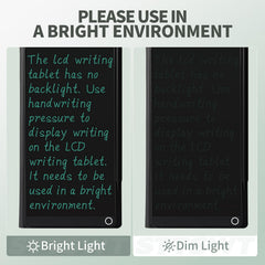STTSWT front view with full screen for note taking.