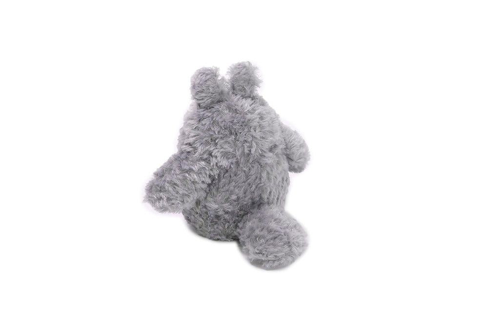 Studio Ghibli Totoro plush with Bandai Namco label confirms official license.