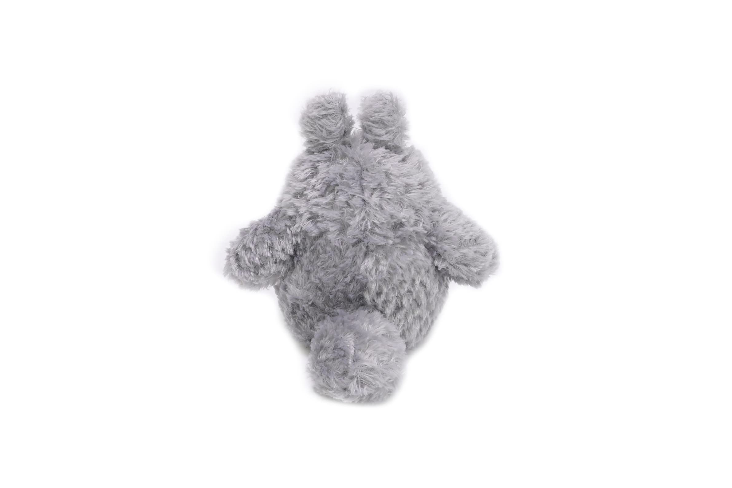Studio Ghibli Totoro plush display on shelf adds whimsical charm.