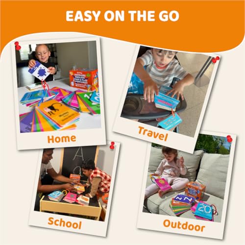 Study Key 73 double-sided cards provide versatile practice for home or daycare