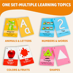 Study Key uppercase lowercase tracing cards promote early literacy and fine motor skills