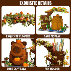 Gift packaging for the STUDYBOCKS capybara set, ideal for makers