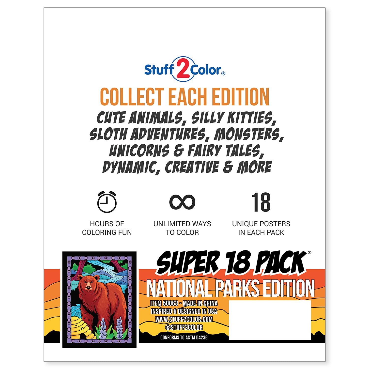 Stuff2Color flat-pack shipping packaging ensures safe delivery.
