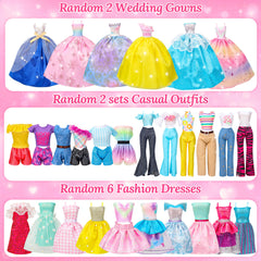 Style Shine doll closet open view highlights hanging rods for quick outfit changes