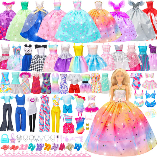 Style Shine doll wedding gowns for elegant pretend weddings