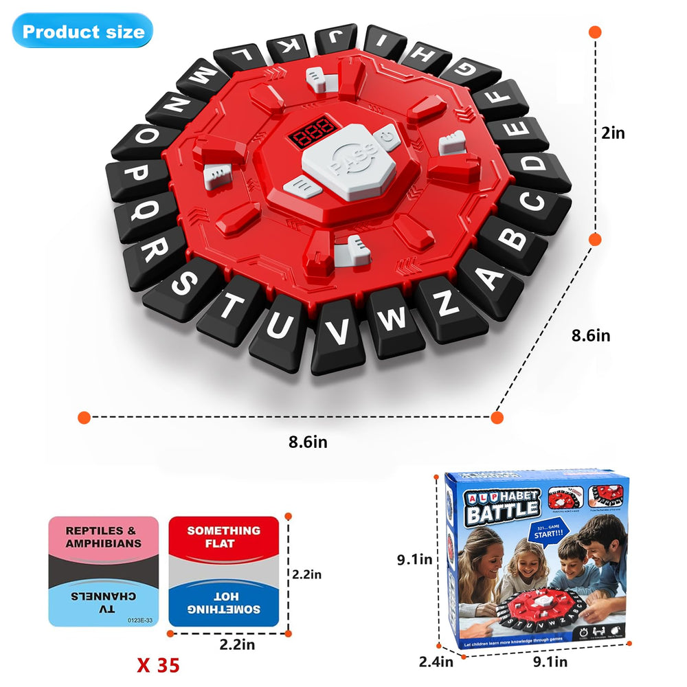 StyleBoon Word Game category card action promotes quick thinking.
