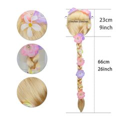 STYLER blonde color wig suitable for most children for versatile dress-up.