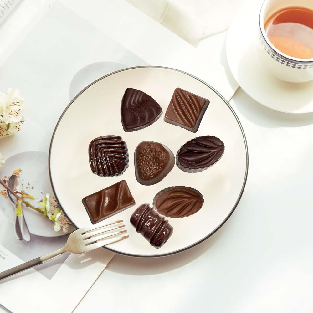 Suartus artificial chocolate for DIY projects, lightweight durable accents