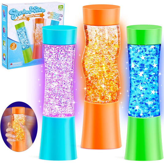 Subao light up sensory tube glow promotes tactile engagement and focus.