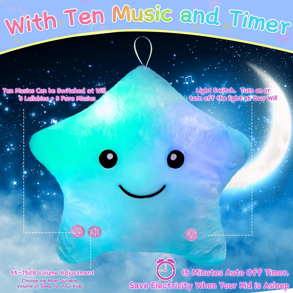 Subao music toy plays ten tracks for calm playtime