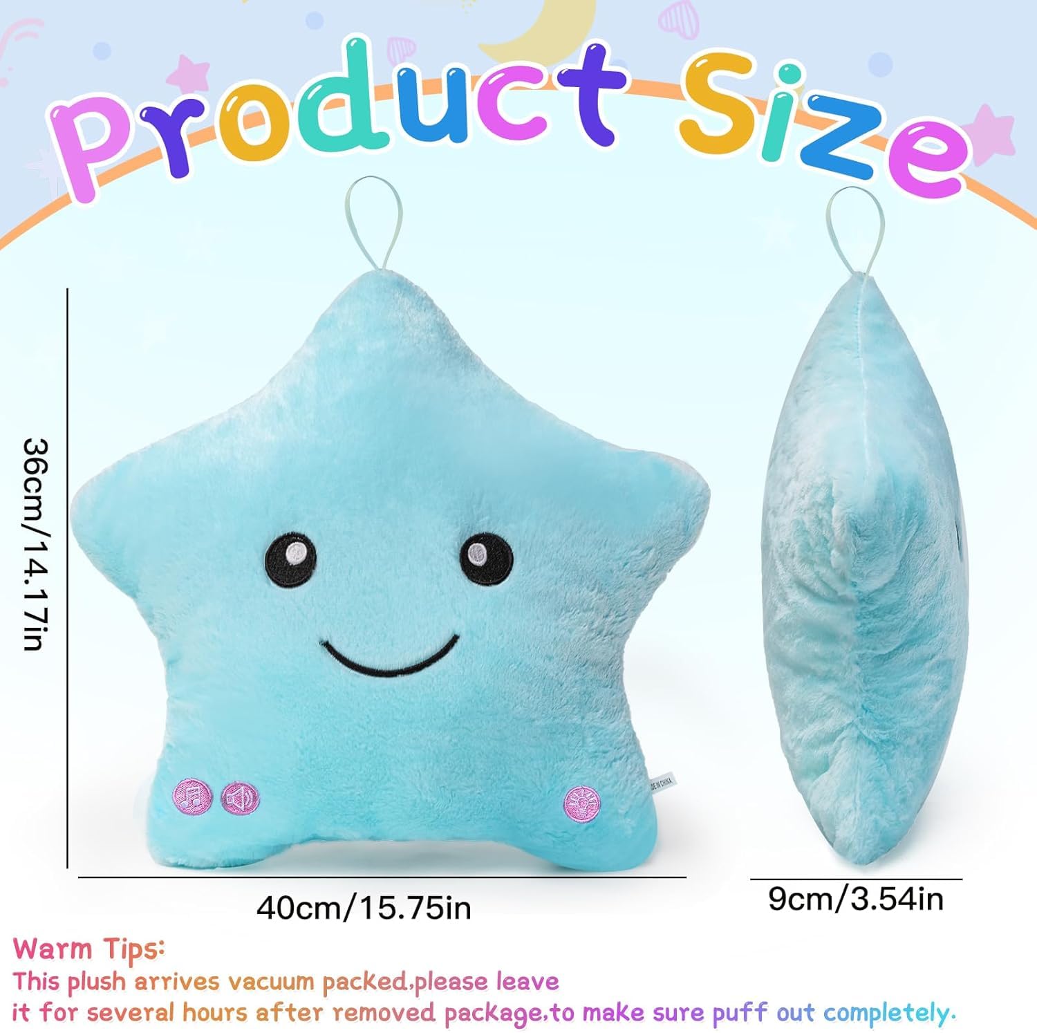 Subao room decor friendly light up toy for bedrooms