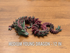 Subpoly eco-friendly dragon uses PLA for safer craft and display.