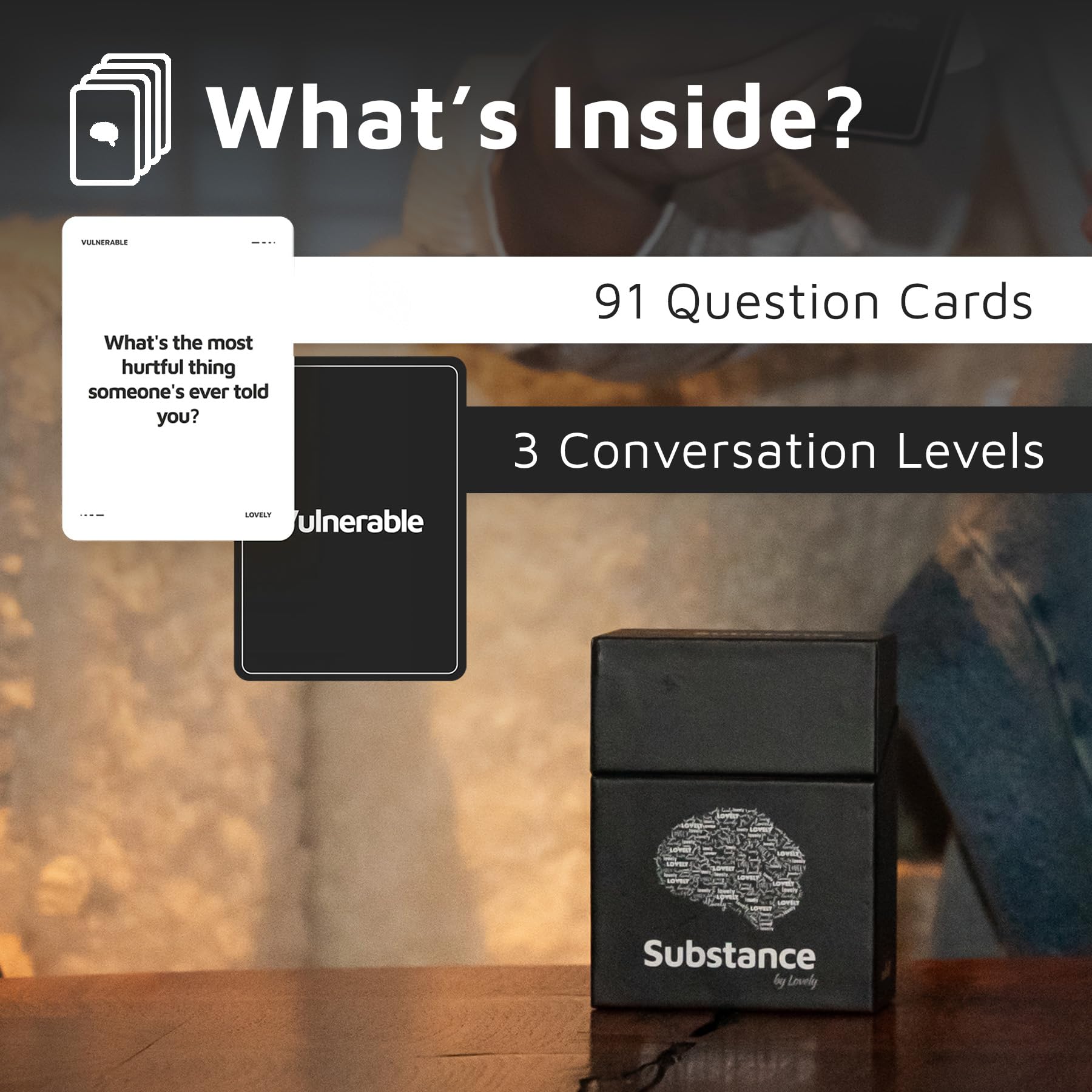 Substance Card Game level mindfuck cards spark curiosity and honest self-reflection.