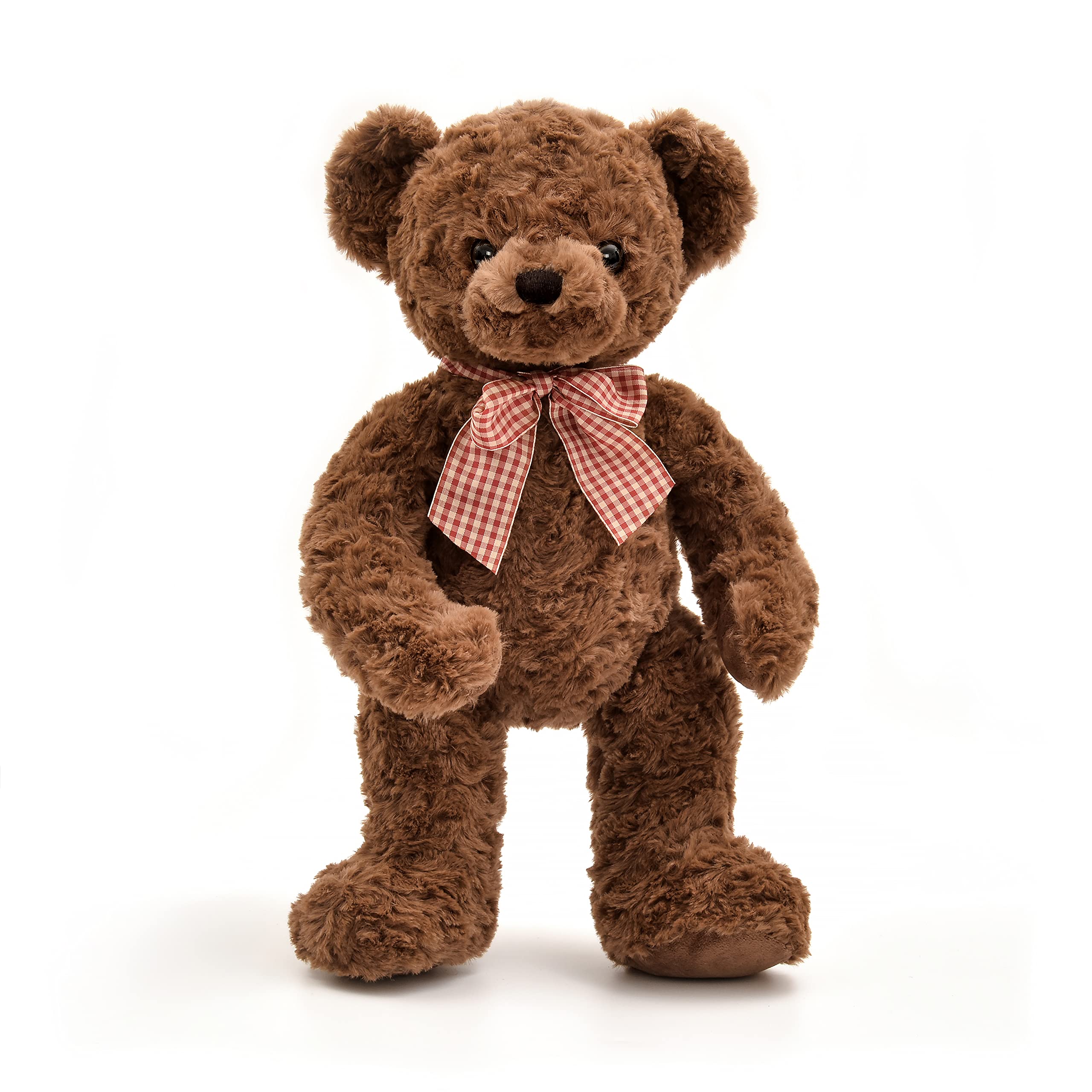 Ages 3+ Suepcuddly teddy bear for play and companionship.