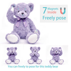 suepcuddly rose fur plush feels ultra soft and cozy for kids.