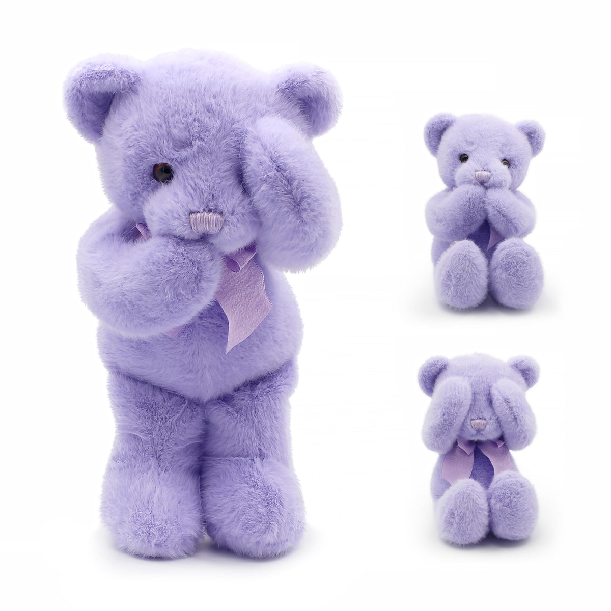suepcuddly 12-inch magnet teddy bear with poseable joints for creative posing