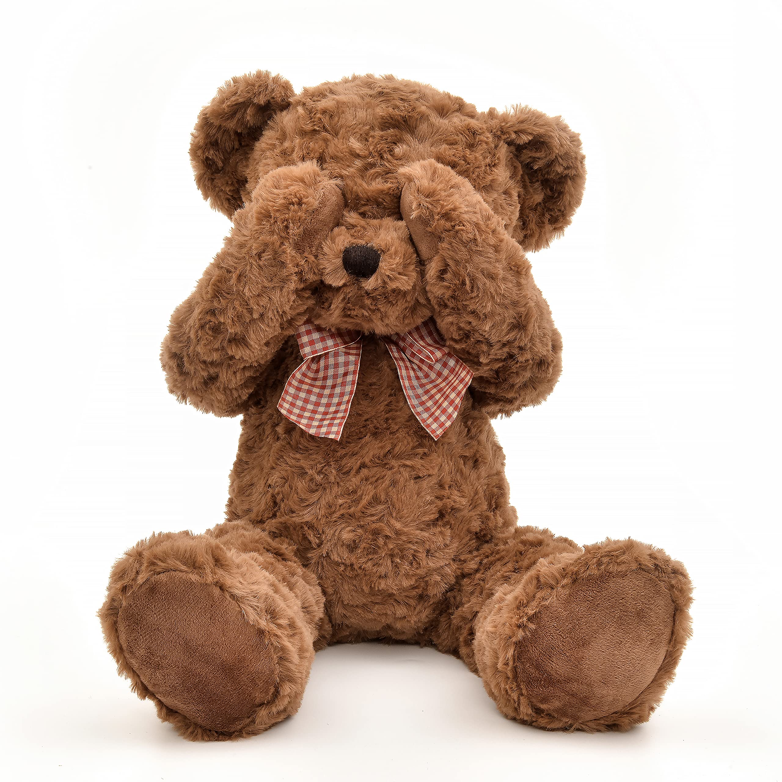 Soft material from Suepcuddly for safe, comforting hugs.