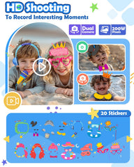2.8 inch IPS screen delivers clear visuals during learning and games
