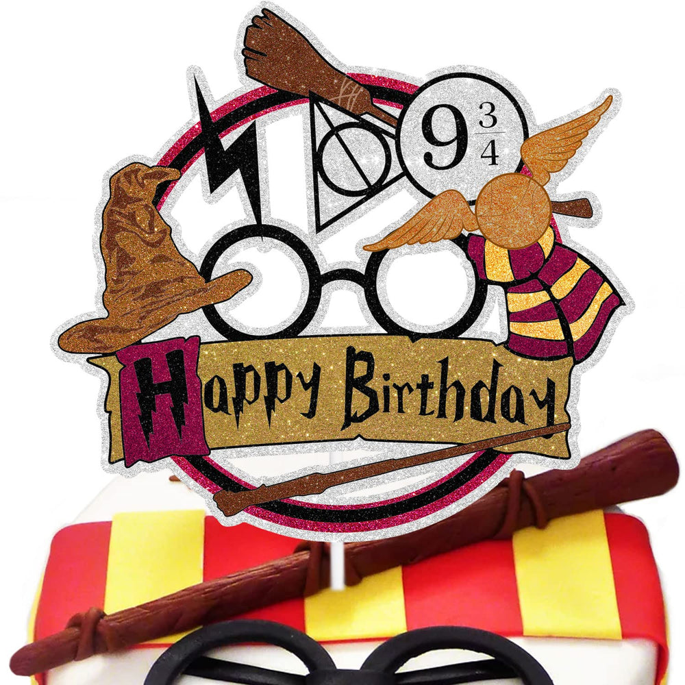 SugarGera magical wizard cake topper adds festive charm to your cake