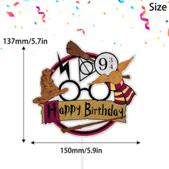 SugarGera wizard-themed party topper perfects birthday décor
