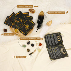 Sugeya velvet tarot bag provides safe storage and elegant presentation.