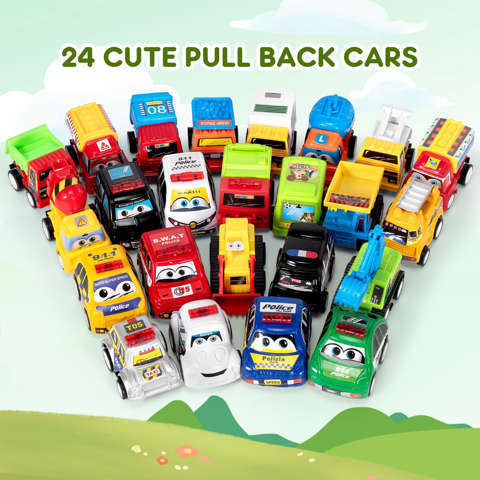 SUGFUT eggs and cars made with high-quality, durable materials.