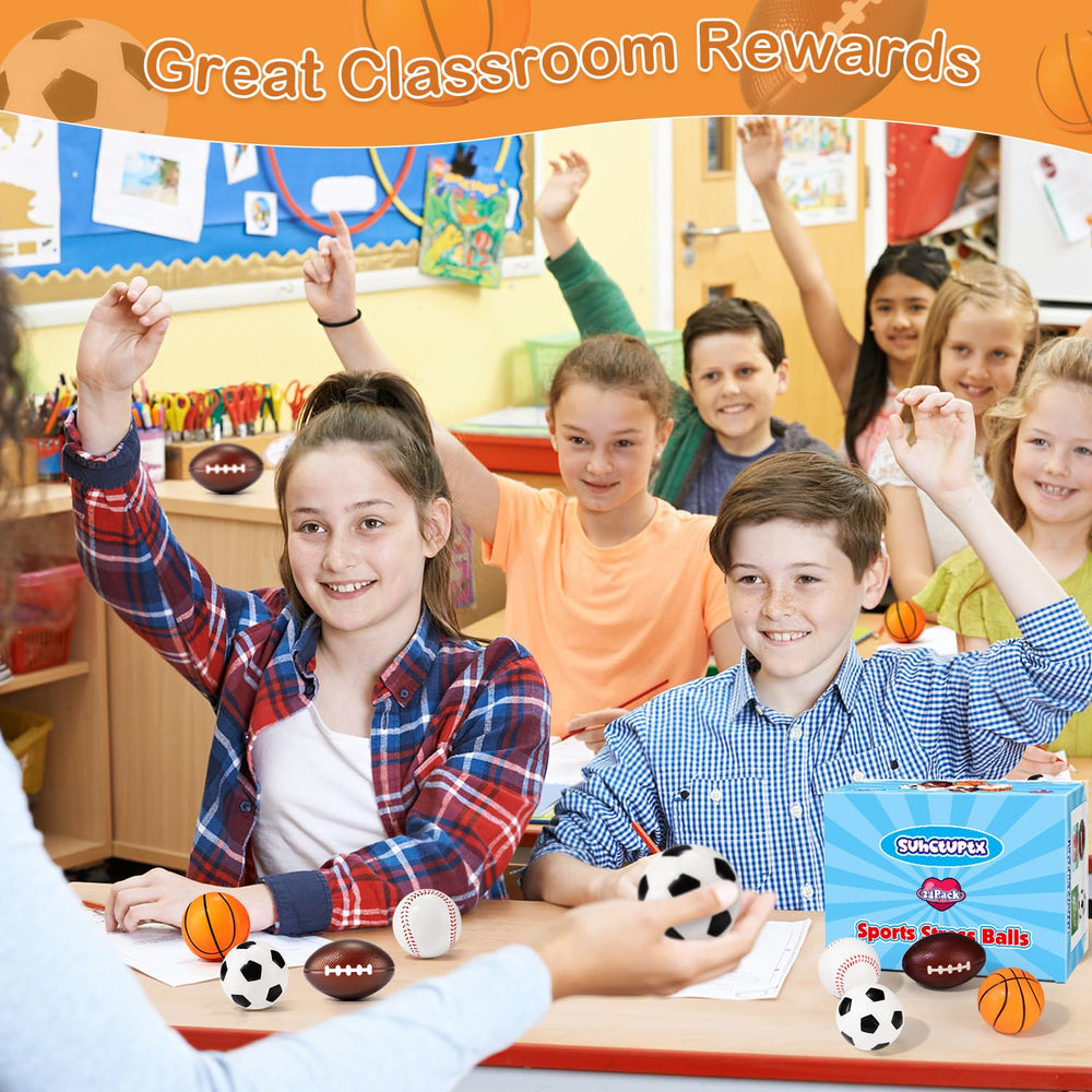 Suhctuptx football-stress-ball, compact and fun for party favors