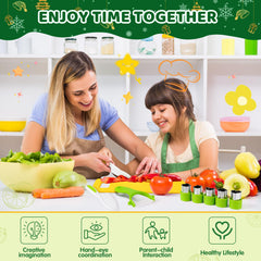 Suhctuptx kids kitchen gloves for safe handling during prep
