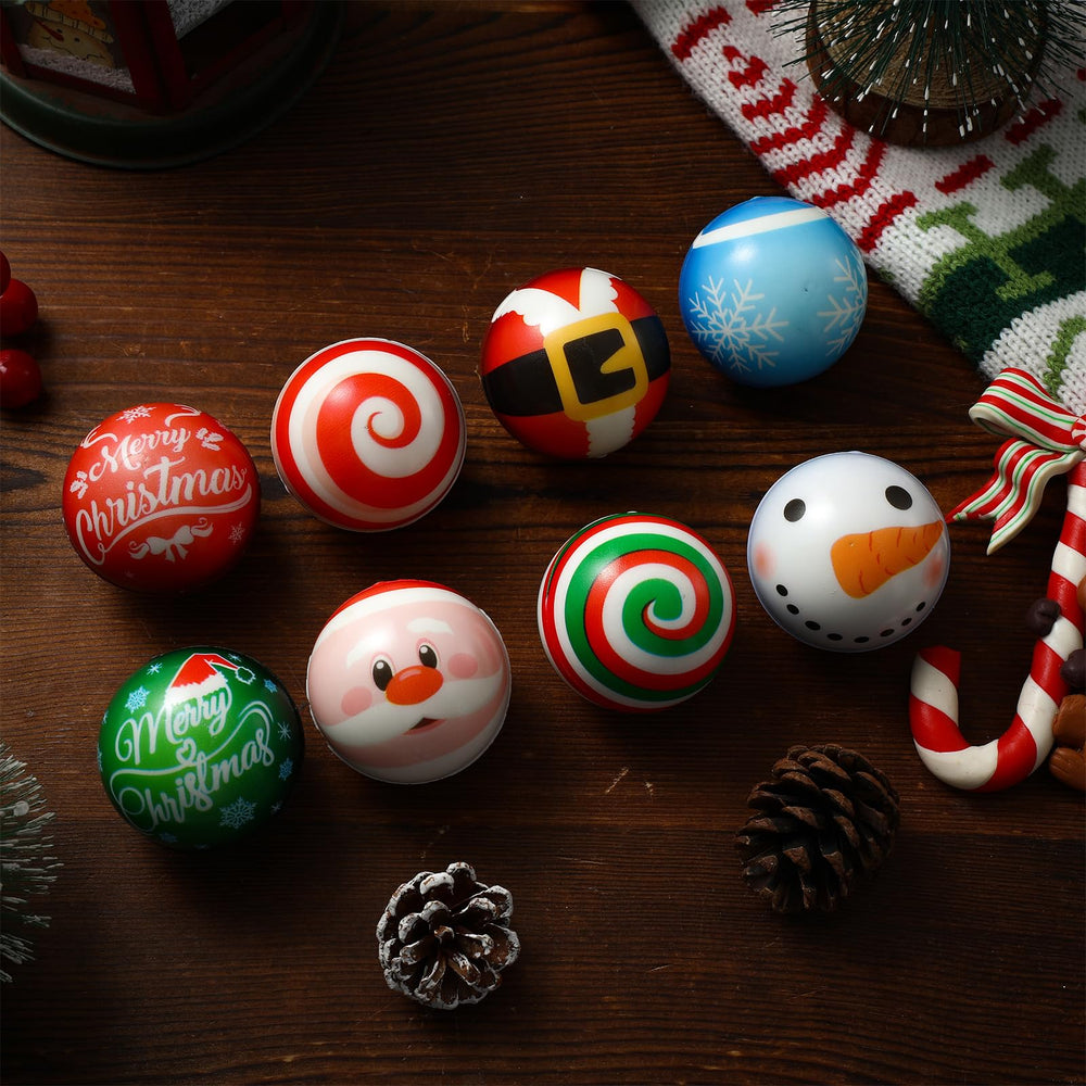 Suhine Christmas stress ball candy pattern adds fun for nervous energy relief