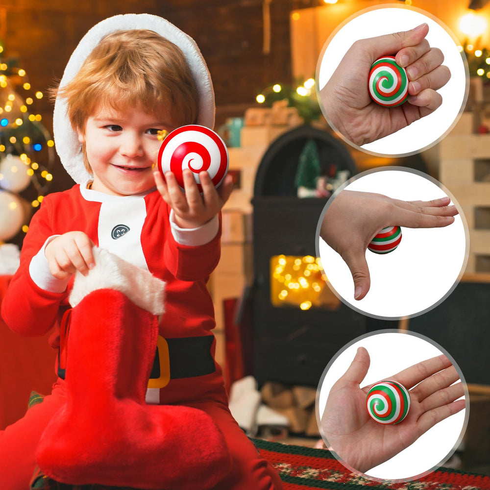 Suhine Christmas stress ball snowman pattern eases tension during breaks