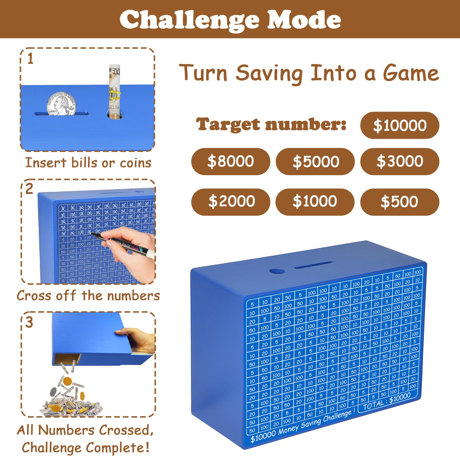 Suifaly tracking-sticker deposits help monitor daily savings over time.
