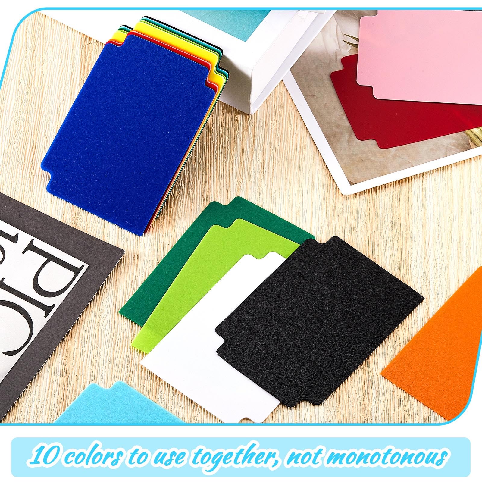 Suilung card dividers improve organization and quick access
