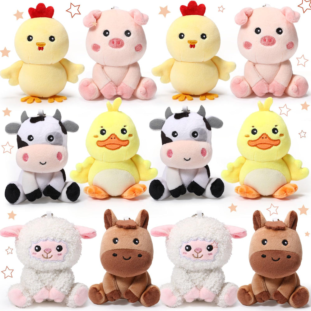 Suilung chicken plush toy adds cute decor with soft texture for playful display.