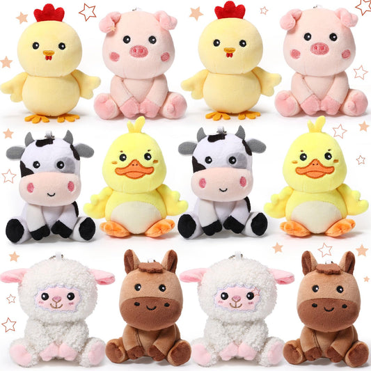 Suilung chicken plush toy adds cute decor with soft texture for playful display.
