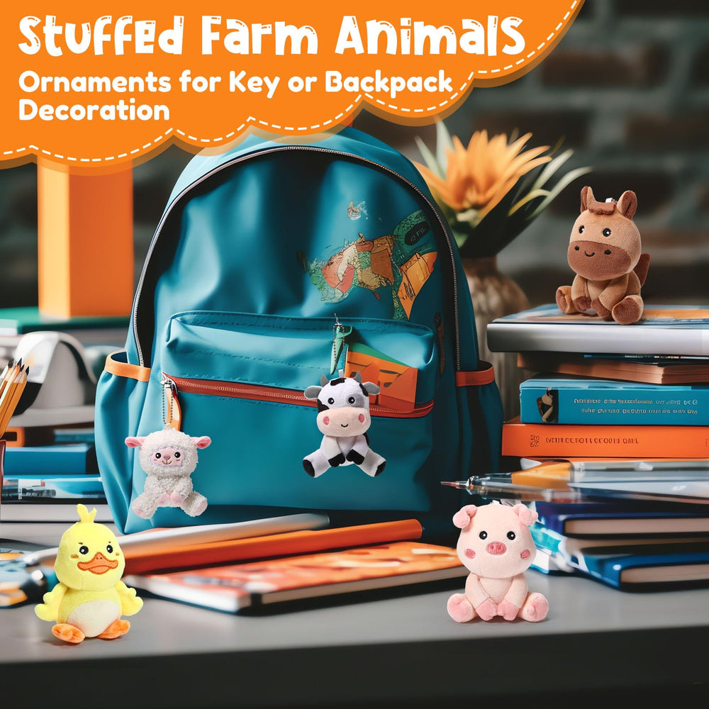 Suilung horse plush toy inspires imaginative play on backpacks or classroom corners.